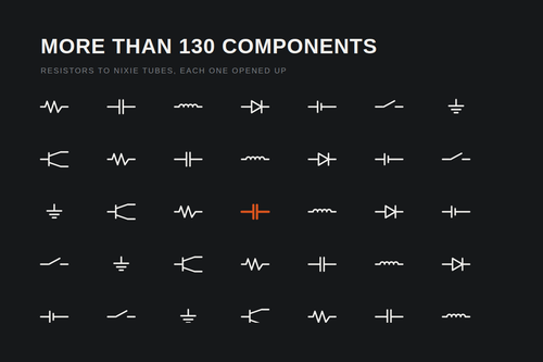 Open Circuits: The Inner Beauty of Electronic Components